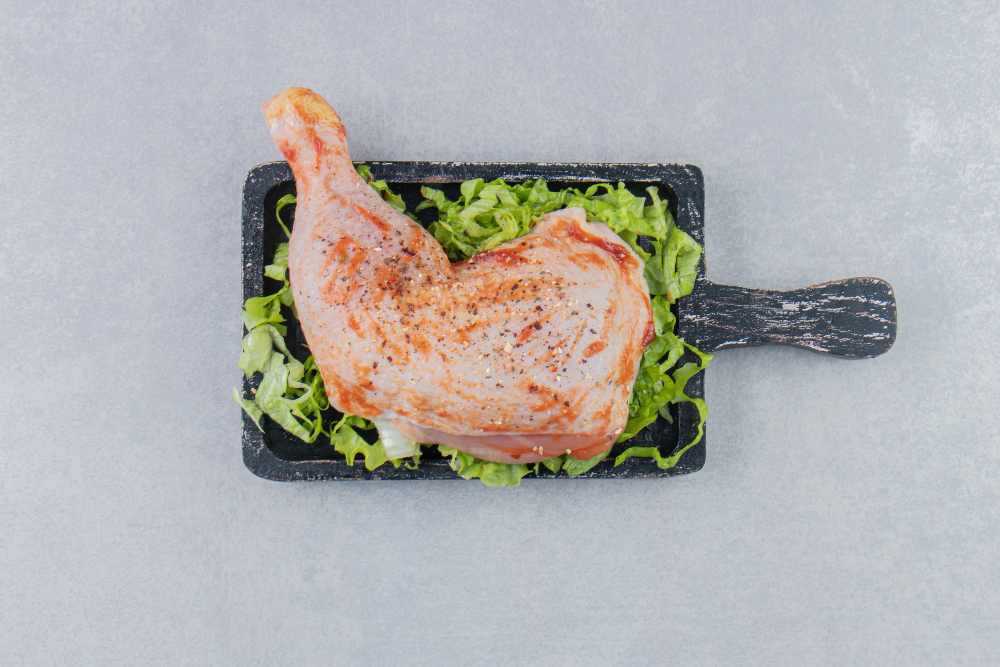 frozen chicken in slow cooker ready to cook