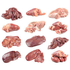 Chicken offals bulk export supplier