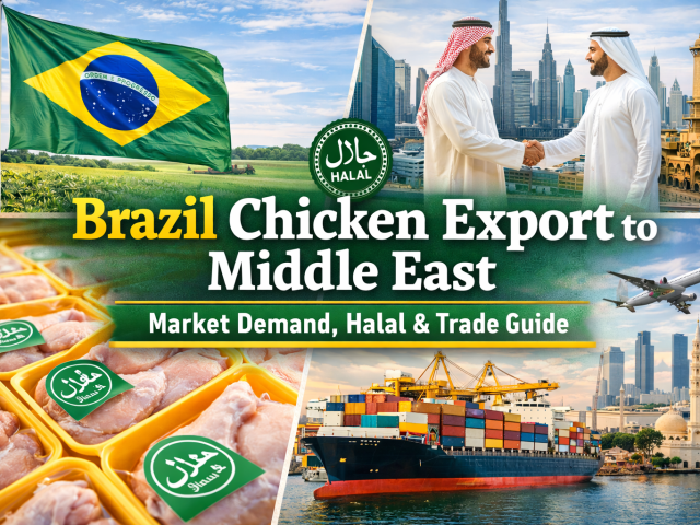 Brazil Chicken Export to Middle East: Complete Market, Halal & Trade Guide