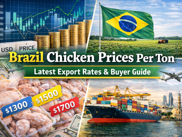 Brazil Chicken Prices Per Ton: Latest Export Rates & Global Buyer Guide