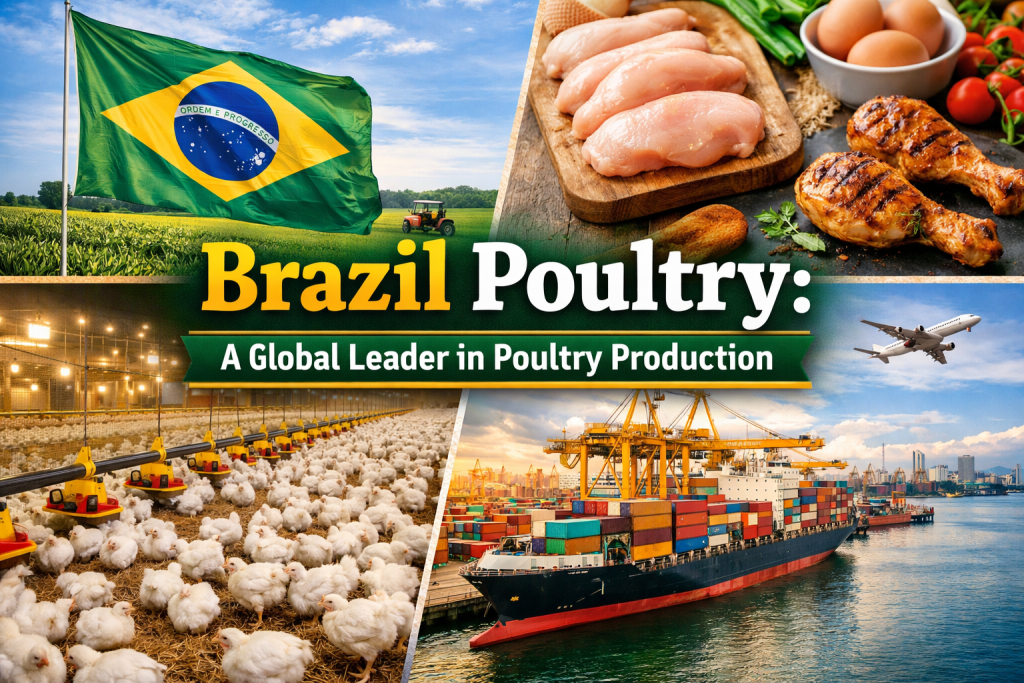 Brazil poultry exports continue to dominate the global chicken market