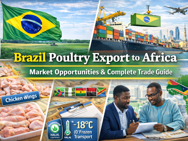 Brazil Poultry Export to Africa: Market Opportunities & Complete Trade Guide