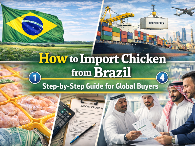 How to Import Chicken from Brazil: Step-by-Step Guide for Global Buyers